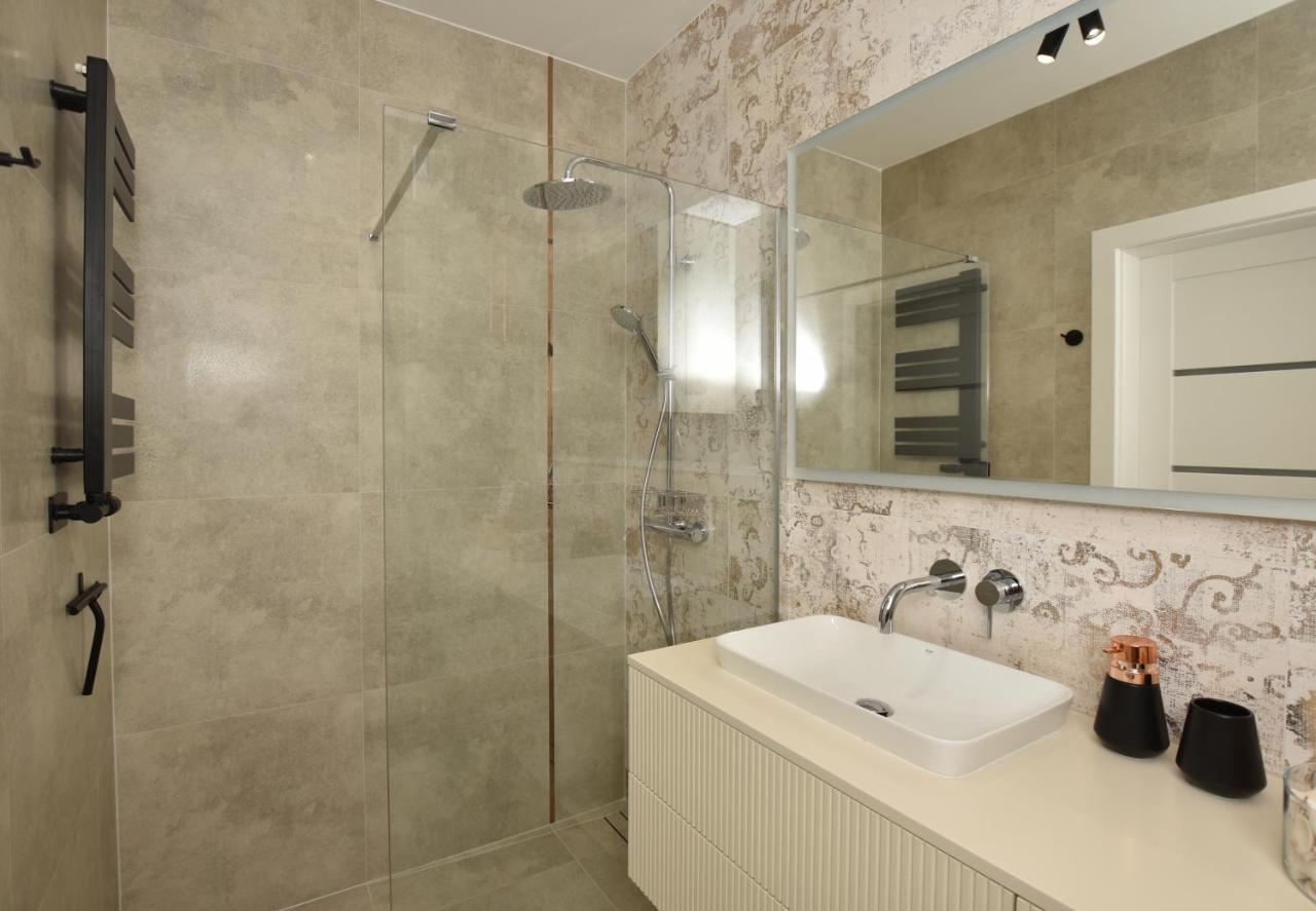 Apartament Nr 50, 2 Sypialnie, Wygodny Parking Podziemny Stary Toruń Dış mekan fotoğraf