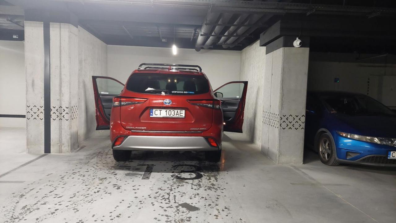 Apartament Nr 50, 2 Sypialnie, Wygodny Parking Podziemny Stary Toruń Dış mekan fotoğraf